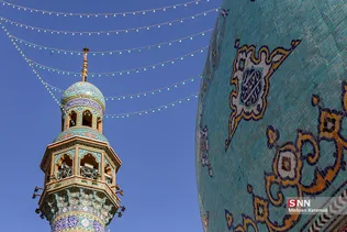 مسجد جمکران در شب نیمه شعبان 