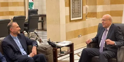 امیرعبداللهیان در دیدار با میقاتی: همچون همیشه در کنار مردم لبنان ایستاده&zwnj;ایم