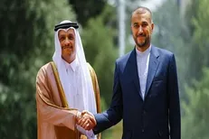 رایزنی امیرعبداللهیان با وزیر خارجه قطر در خصوص آخرین تحولات غزه