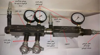 ساخت جداکننده&zwnj;های فراصوت برای نم زدایی از گاز طبیعی در صنعت گاز