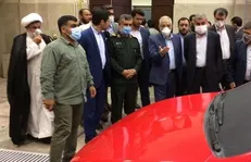بازدید سردار حاجی‌زاده از پژوهشکده خودرو دانشگاه علم و صنعت