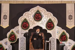 مراسم عزاداری حضرت اباعبدالله الحسین در حرم مطهر حضرت معصومه (سلام الله علیها)
