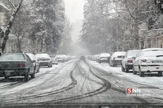 بارش برف و باران در برخی از محور‌های مواصلاتی کشور