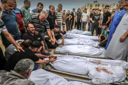 شهادت دستکم ۵۳ فلسطینی در توحش اخیر صهیونیست&zwnj;ها در غزه