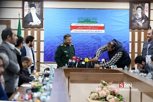 نشست خبری سردار غلامرضا سلیمانی