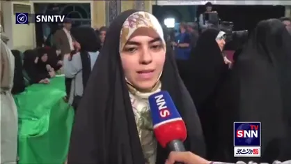 از اقشار جوان دعوت میکنم در این انتخابات شرکت کنند و سرنوشت خودشان را خودشان رقم بزنند