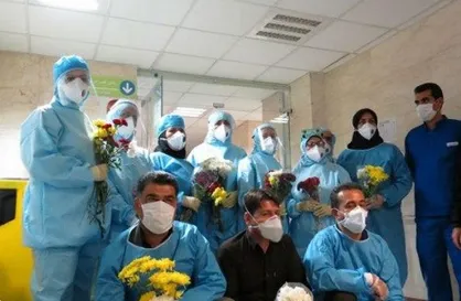 دانشجویان بسیجی واحد کردستان از کادر درمانی سنندج برای مقابله با کرونا تقدیر کردند + عکس