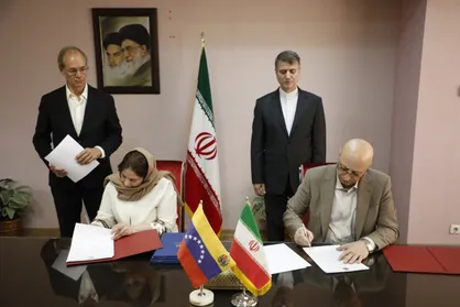 تفاهم&zwnj;نامه همکاری علمی و فناوری بین ایران و ونزوئلا امضا شد
