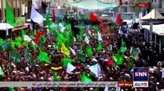 ندای «حسین حسین» انبوه عزاداران حسینی در بین الحرمین