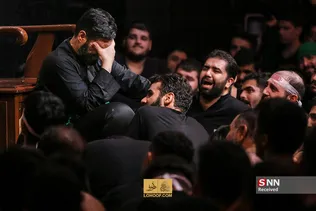مداحی سید مجید بنی فاطمه در سومین شب محرم