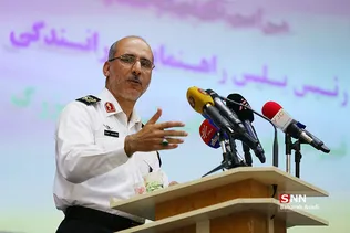 مراسم تکریم و معارفه رئیس پلیس راهور تهران بزرگ