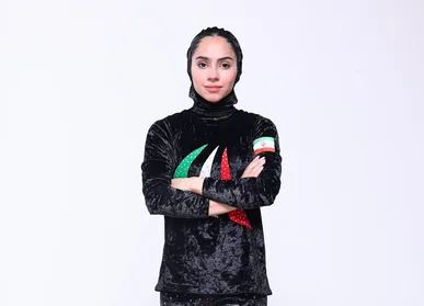 اجرای موفق هنگامه هادیانی در پرش خرک ناگویا