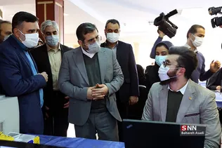 بازدید وزیر ارشاد از ستاد نمایشگاه مجازی کتاب تهران