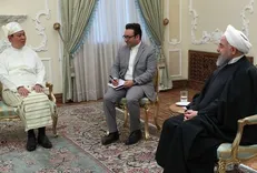 تاکید روحانی بر بازگشت سریع مسلمان روهینگیا به کشورشان