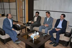 بازدید مدیرکل تربیت بدنی سازمان امور دانشجویان از اماکن ورزشی دانشگاه بناب