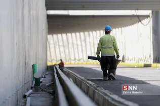 بازدید شهردار تهران از تونل آرش اسفندیار
