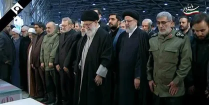 رهبر انقلاب در نماز بر پیکر سردار سلیمانی و ابومهدی چه کلماتی بکار بردند