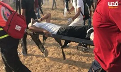 شهادت جوان فلسطینی به ضرب گلوله نظامیان صهیونیست در شرق غزه