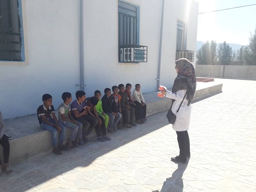 اردوی گروه جهادی شهید کاوه بسیج دانشجویی علوم پزشکی هرمزگان در روستای سرچاهان