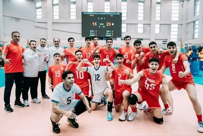صعود پسران والیبال ایران به مرحله نهایی