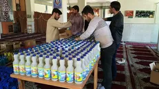 دانشجویان جهادگر دانشگاه پیام نور فردوس اردوی جهادی مقابله با کرونا برگزار کردند