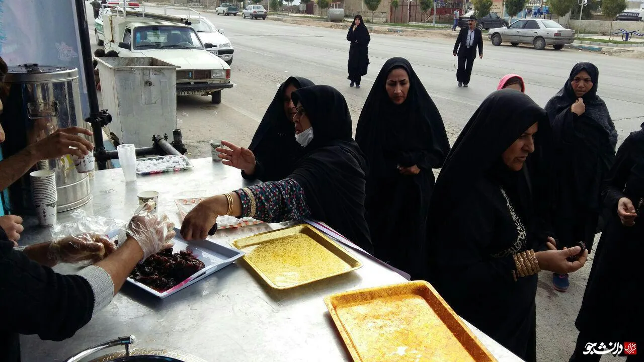 موکب دانشجویی شهدای مدافع حرم میزبان عاشقان اباعبدالله بود
