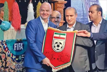 رئیس FIFA اگر بخواهد می&zwnj;تواند به ایران کمک کند