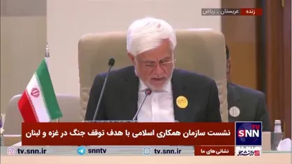 عارف: کشتار بیش از ۵ هزار نفر در غزه و جنایت&zwnj;های ارتکابی در لبنان همگی با حمایت نظامی و اطلاعاتی و مالی آمریکا در حال انجام است