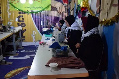 دومین کارگاه روستایی تولید پوشاک در نیشابور به بهره&zwnj;برداری رسید