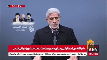 سردار قاآنی: طوفان الاقصی واژه مقاومت را تکمیل کرد