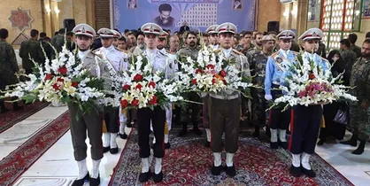 مزار شهدای هفتم تیر گلباران برگزار شد
