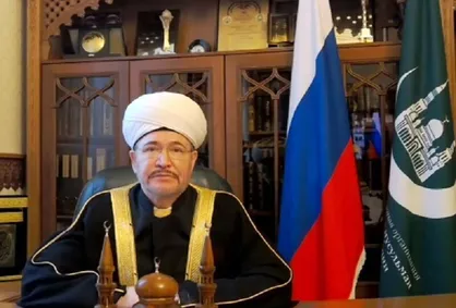 پیام تبریک مفتی اعظم روسیه به آیت&zwnj;الله سید مجتبی خامنه&zwnj;ای