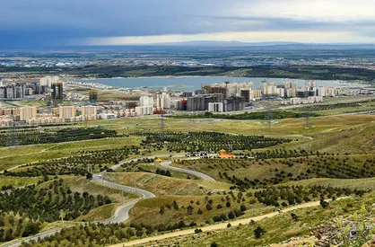 اطفای حریق بوستان جنگلی لتمان کن در تهران