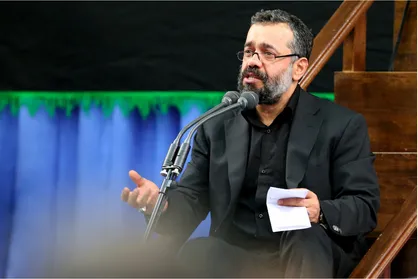 صوت/ کلیپ صوتی &laquo;با روی سیاه&raquo; با نوای حاج محمود کریمی
