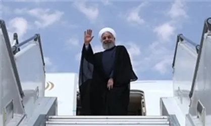 روحانی تهران را به مقصد استانبول ترک کرد
