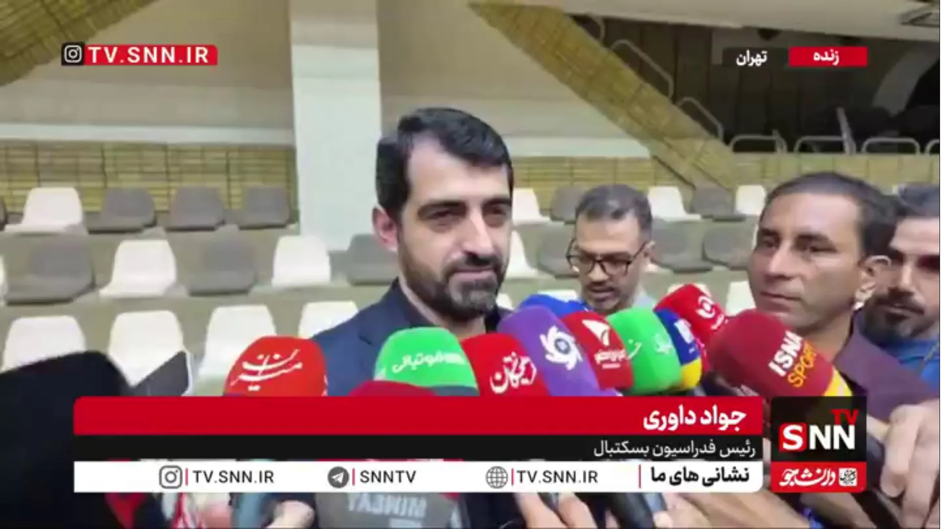 رئیس فدراسیون بستکبال: الان آقای ماتیچ، سرمربی تیم ملی بسکتبال زیر ۱۸ سال ایران در تمرینات تیم حضور دارد