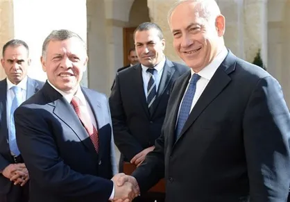 نتانیاهو و لیبرمن به ملک عبدالله یک فروند تانک اهدا کردند