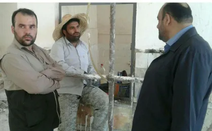 بازدید مسئول بسیج دانشجویی استان سمنان از اردوی جهادی گروه اسراء در روستای خدرآباد قم + تصاویر