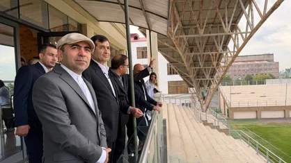 بازدید دنیامالی از مرکز مدیریت ورزشی ایروان / مقام ارمنستانی: با افتخار از امکانات کشتی ایران الگوبرداری کرده&zwnj;ایم