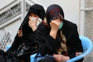 عزاداری هیئت عاشقان حسینی در روز عاشورا 