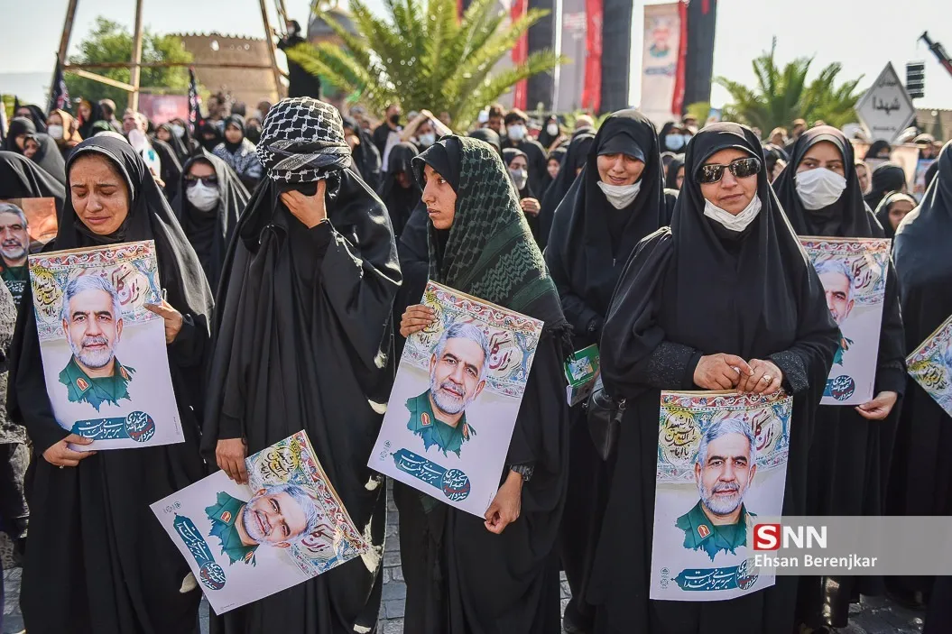 تشییع و خاکسپاری «شهید عبدالله اسکندری» در شیراز