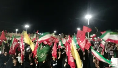 صد و چهل و نهمین شب حماسه سازی مردم بیرجند+ فیلم