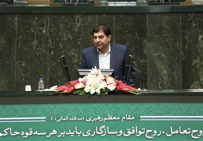 مخبر به جای رئیس جمهور در جلسه رای اعتماد وزیر پیشنهادی راه شرکت کرد