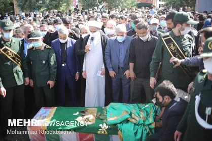 پیکر شهید عبدالله&zwnj;زاده در تهران تشییع شد