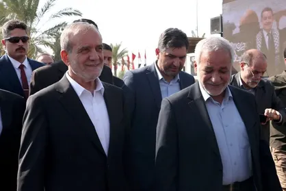 بازدید فرمانده قرارگاه سازندگی خاتم&zwnj;الانبیا از پروژه&zwnj;های این قرارگاه در کشور عراق