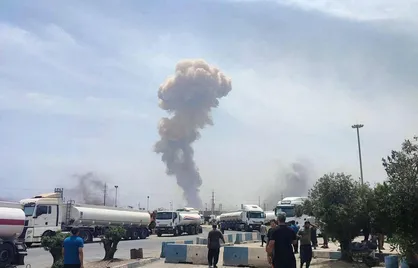انفجار شدید در اسکله شهید رجایی بندرعباس