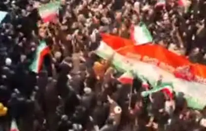 نوای &laquo;حیدر حیدر&raquo; مردم اردبیل همچنان با قوت ادامه دارد...
