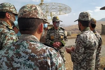 امیر صباحی&zwnj;فرد از &laquo;سایت راداری کرند&raquo; بازدید کرد