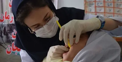 دانشجویان و اساتید دانشگاه علوم پزشکی زنجان به خدمت رسانی پرداختند