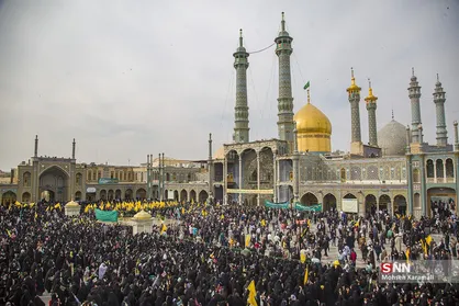 استقبال از کاروان نمادین حضرت معصومه(س) در قم